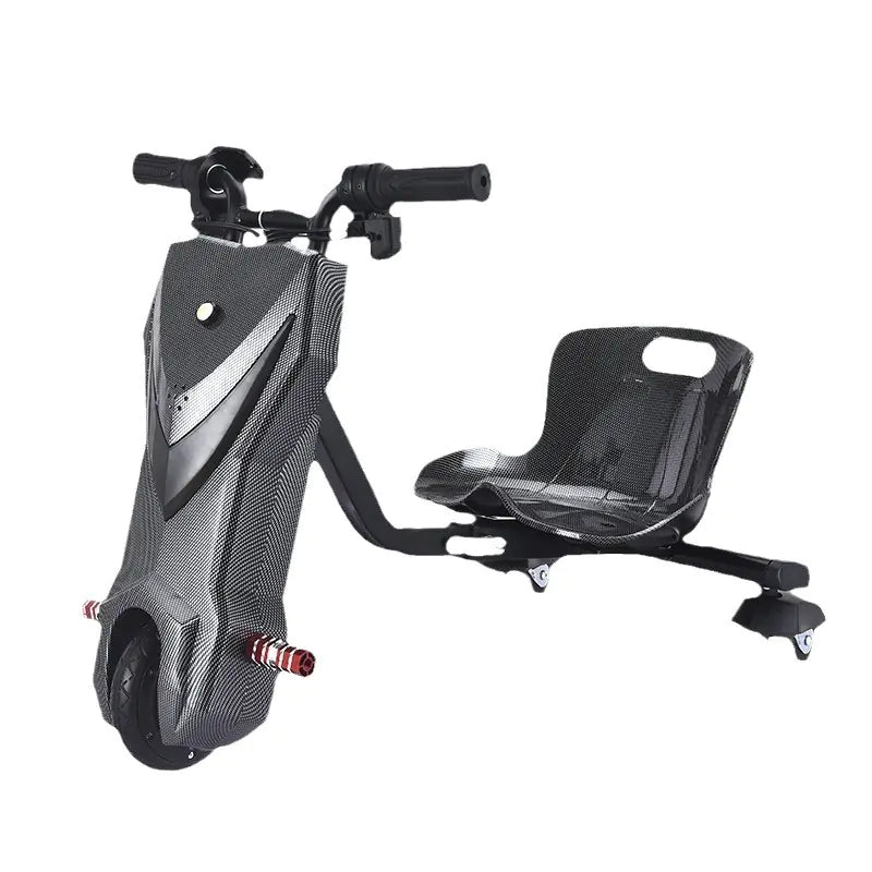 Mini Electric Drift Trike - Ultraman Style 6-Inch