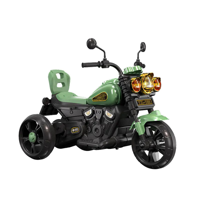 Children's Electric Trike with Remote Control (Battery-Powered)
