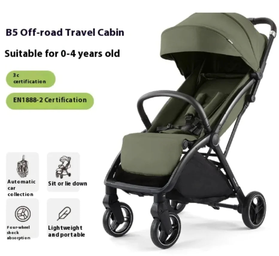 Lightweight Folding Baby Stroller