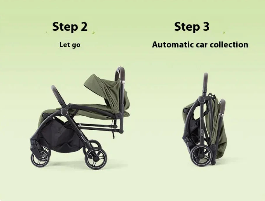 Lightweight Folding Baby Stroller